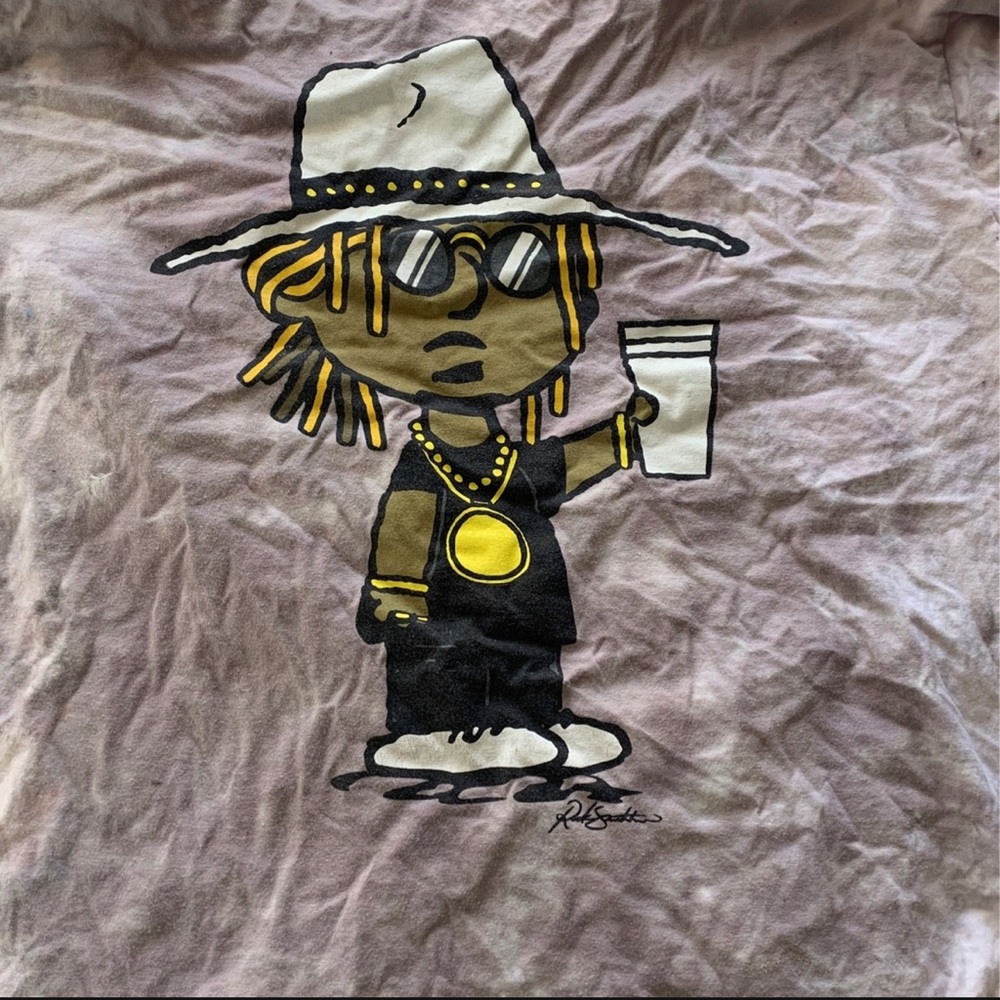 Peanuts Themed Future Lean cup extra large shirt